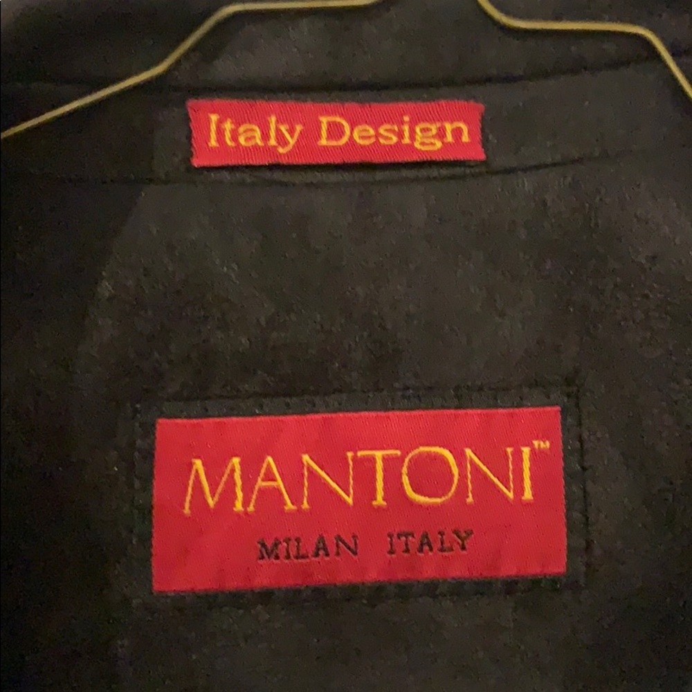 Mantoni Italy Design Suede Jacket - Picture 7 of 8
